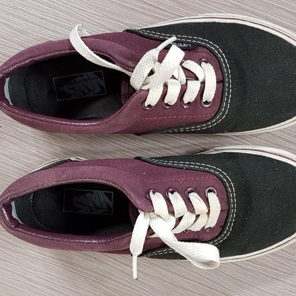 Vans 'Era - Two Tone' Sneaker, Purple & Black Childrens Size 13/30.5 (Ages 8-12) - Picture 5 of 7